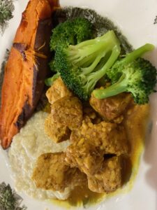 A Healthy Vegan Dinner